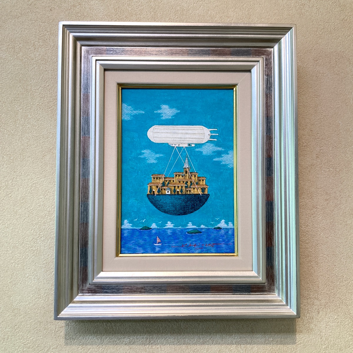 夏」テンペラ画作品のごあんない