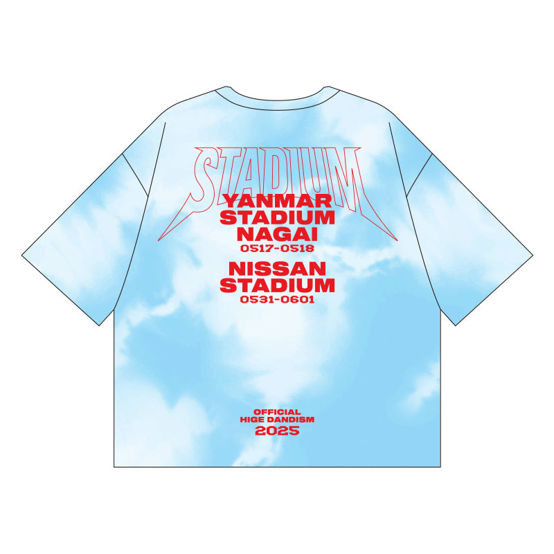 STADIUM Tシャツ タイダイ – Official髭男dism ONLINE STORE