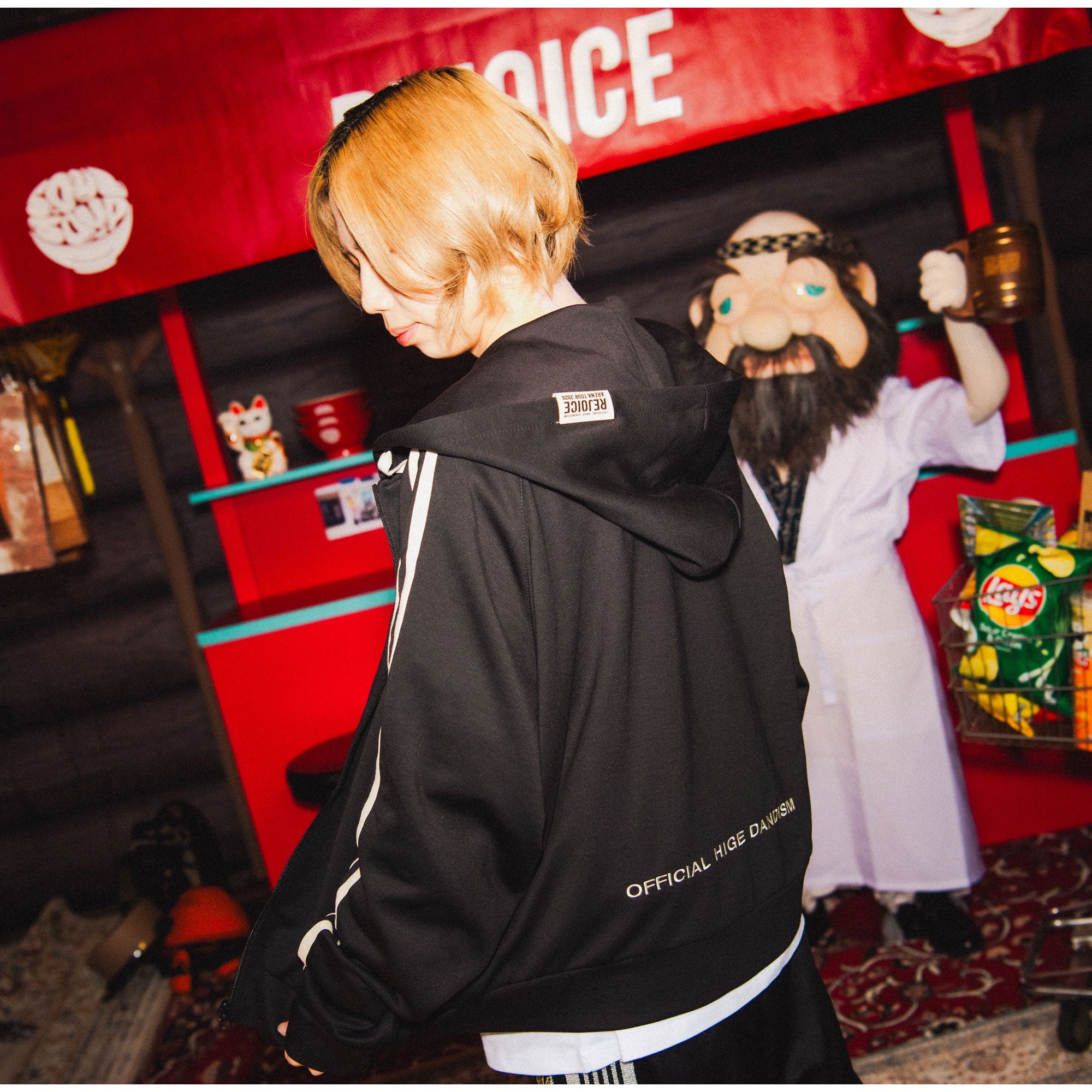 Rejoice ジップアップパーカー ブラック – Official髭男dism ONLINE STORE