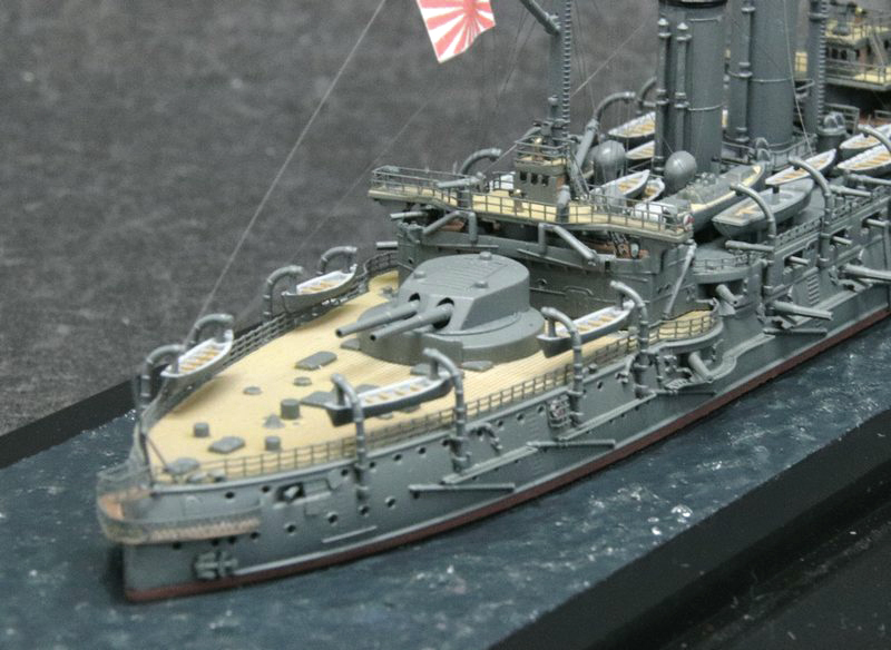 ショップ入荷情報】1/700戦艦「三笠」フルディテール完成品入荷 – 艦船