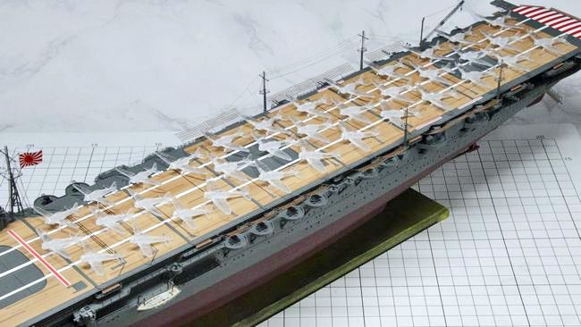 1/350航空母艦「翔鶴」その13（艦載機 前編） – 艦船模型製作代行