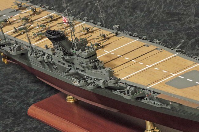 模型誌作例93】1/350航空母艦「大鳳」後編＆完成写真 – 艦船模型製作