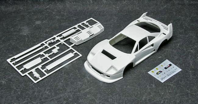 1/24「フェラーリ F40LM」その1【ボディ修正】 – 艦船模型製作代行