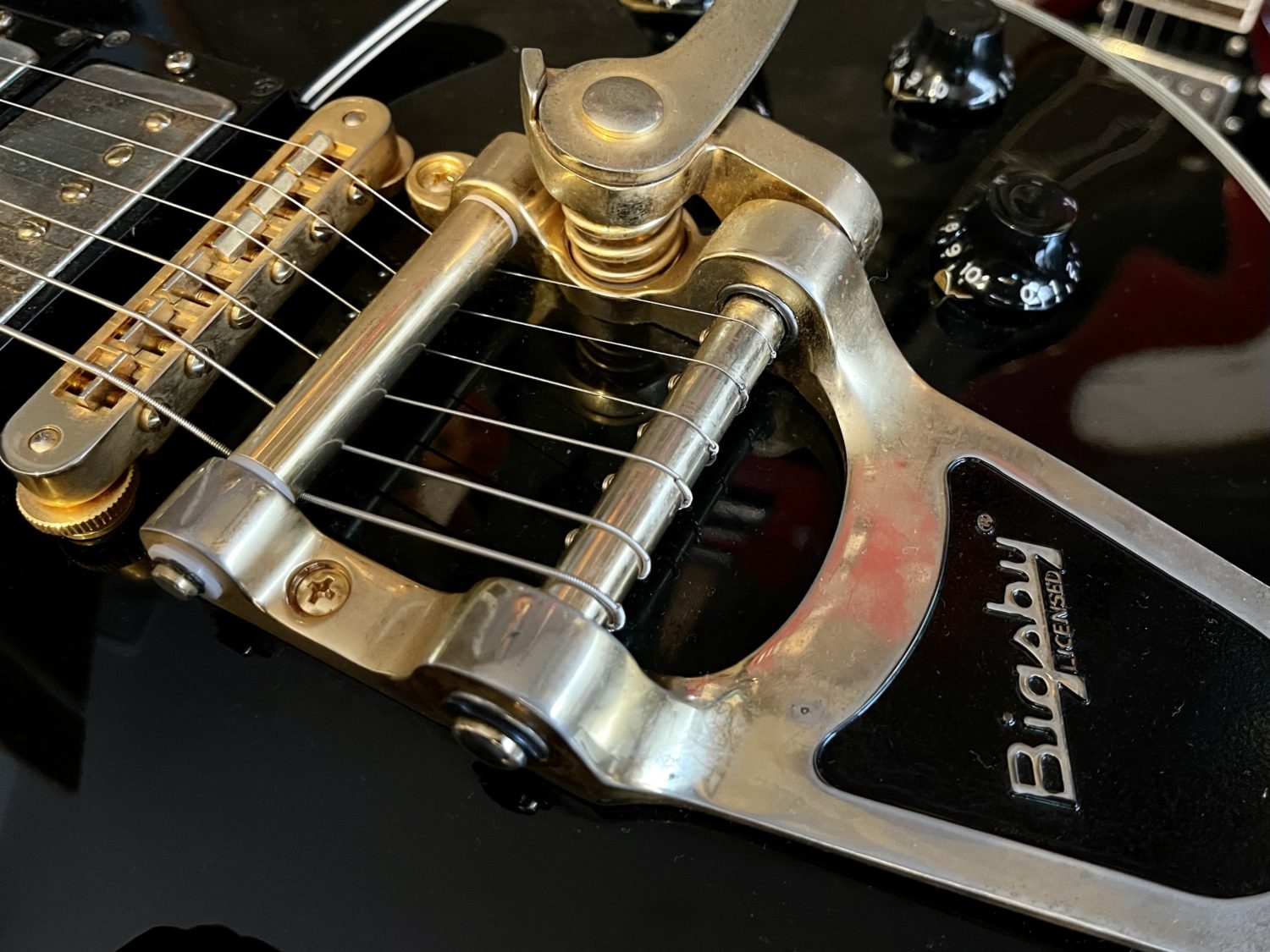 Burny RLC-85JP / Les Paul Custom type 3PU / Ebony Black 