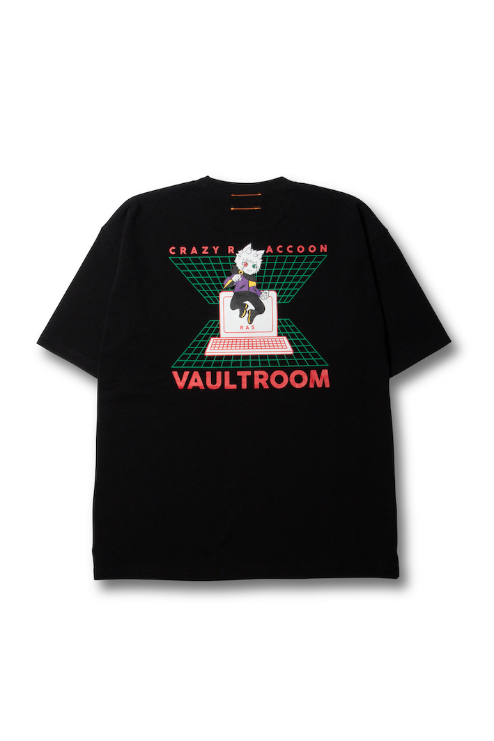 vault room×Crazy Raccoon限定コラボアイテム GR8で発売