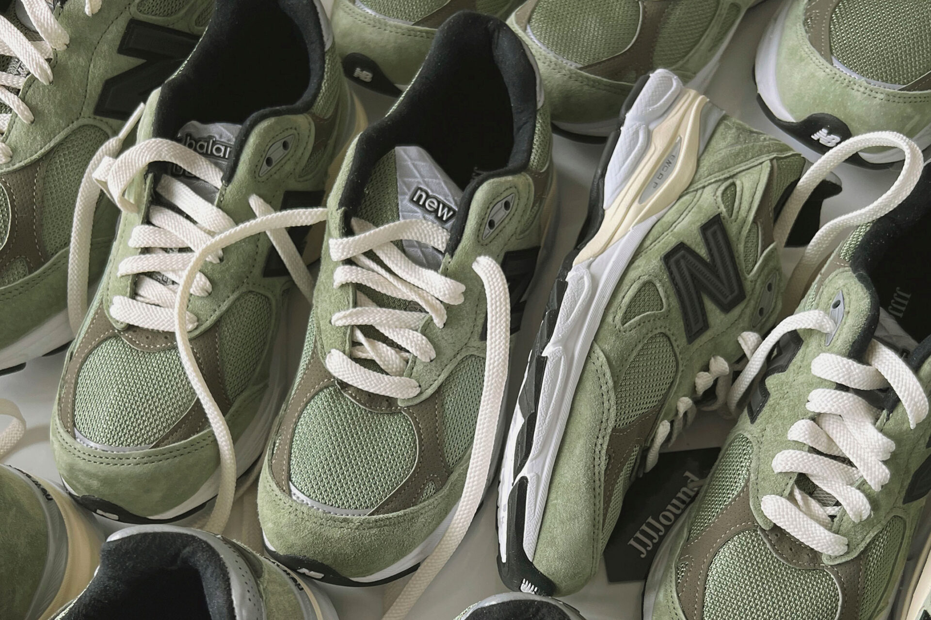JJJJound × New Balance 990v3 “Olive” 発売 | HIGHSNOBIETY.JP