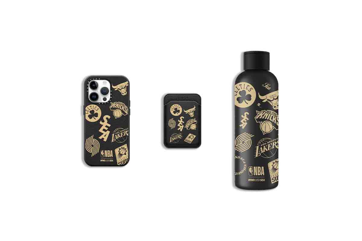 NBA × WIND AND SEA × CASETiFY、初のトリプルコラボコレクション発売