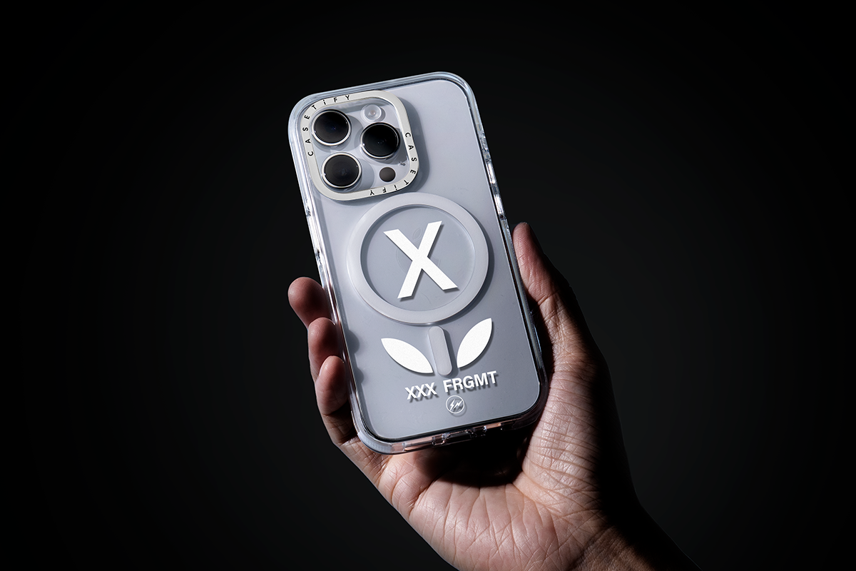 GOD SELECTION XXX × fragment design × CASETiFY、トリプルコラボ