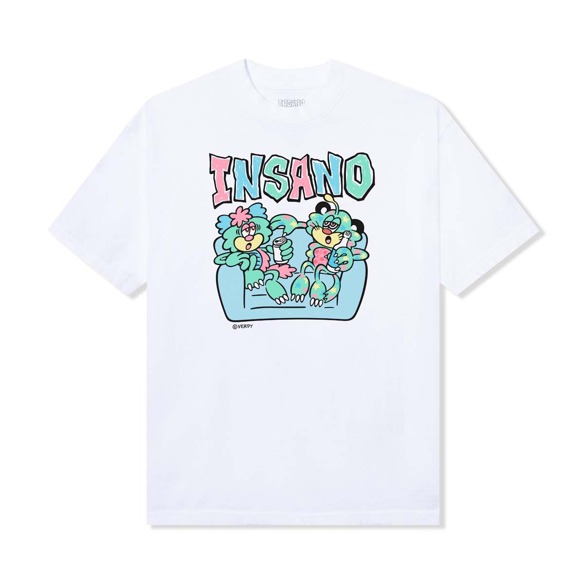 VERDY × キッド・カディ、オリジナルキャラクターをあしらったコラボT