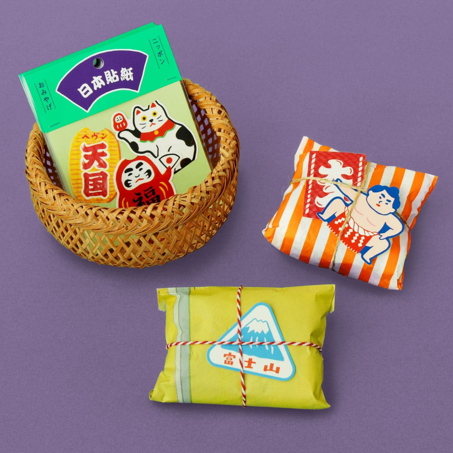 ニューレトロ | ダイカットシールセット（ニッポン） | HIGHTIDE