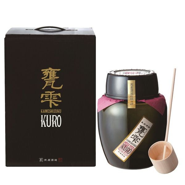 甕雫 KURO 20度1800ml 【京屋酒造】 芋焼酎 かめしずく 黒 ,| 焼酎の