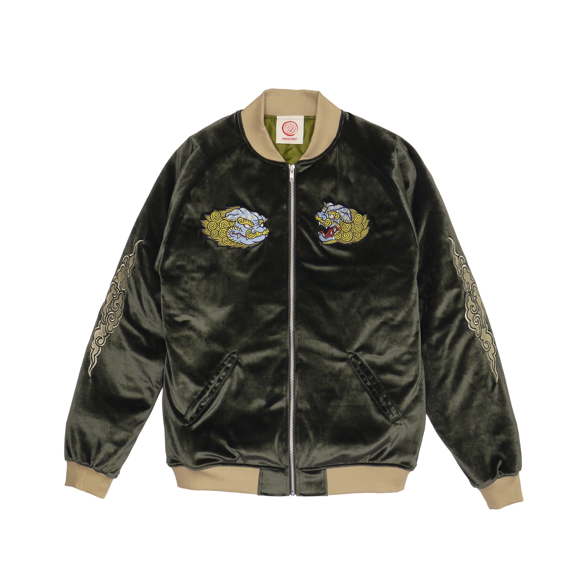 サラマンダーJAPAN MAP スカジャン – HiKESHi SPiRiT(火消魂)