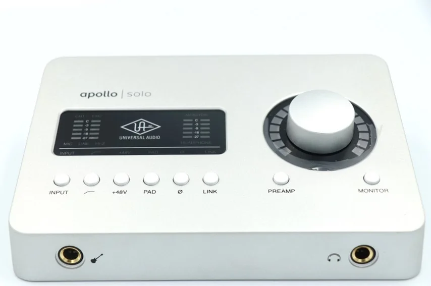 Universal Audio Apollo Solo Heritage Editionをレビュー。優れた携帯