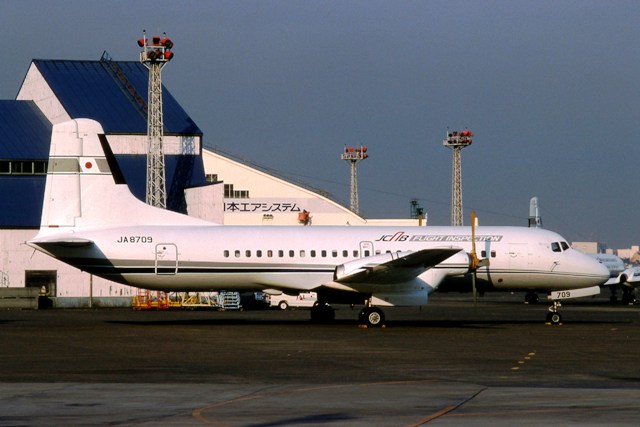 YS-11研究航空局の飛行検査機