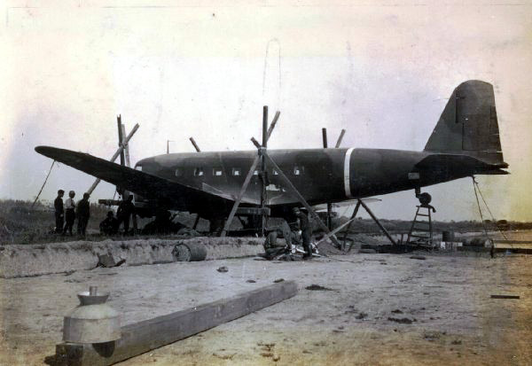 ダグラスDC-2、中島飛行機 J-BBOT阿蘇号の事故