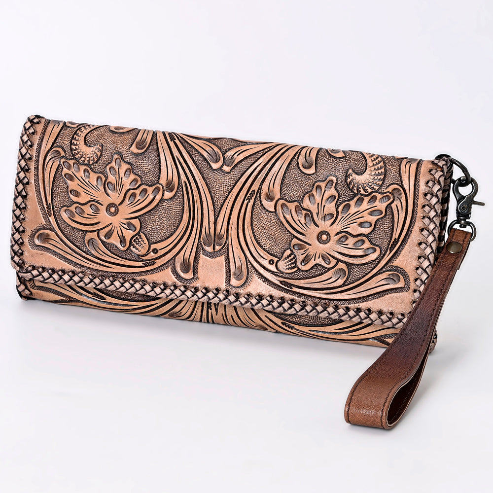 ADBG1105 American Darling Wallet Hand Tooled Genuine Leather women
