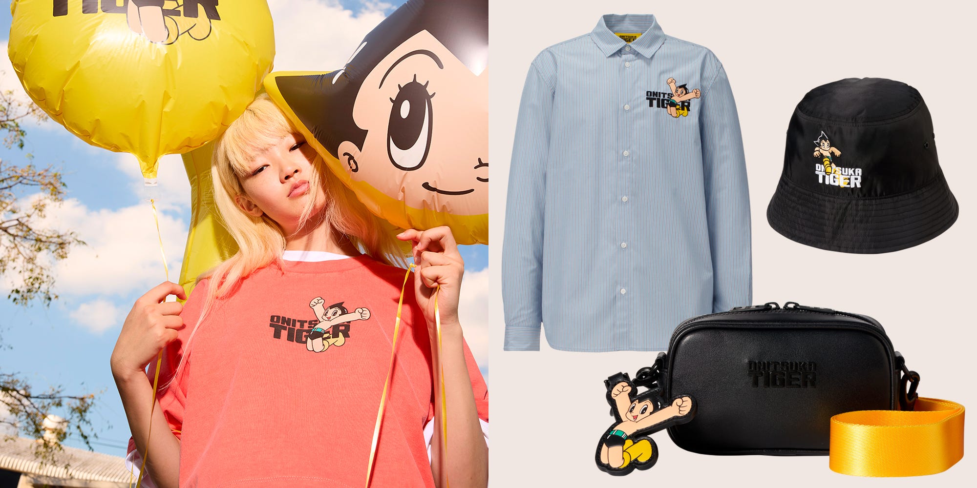 オニツカタイガー」が「鉄腕アトム」とのコラボコレクションを発売