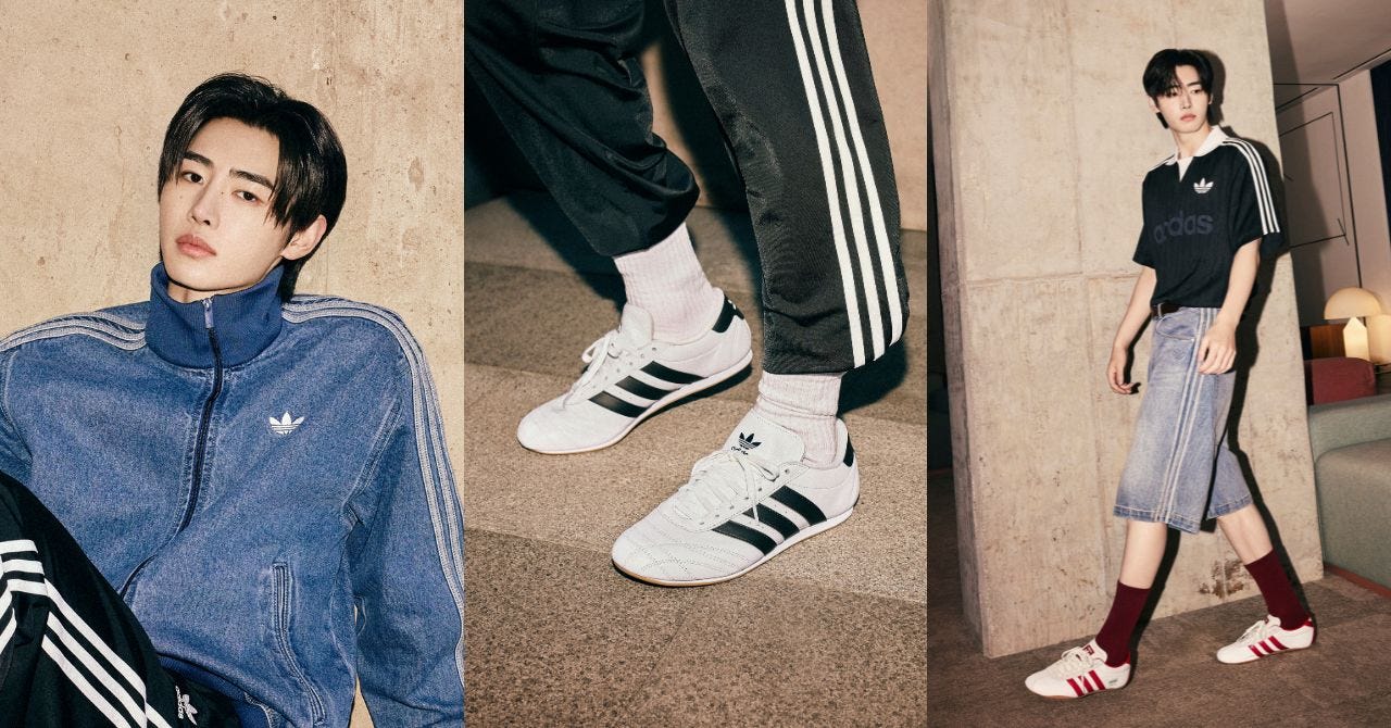 ENHYPENソンフンがまとう「アディダス」ロープロファイルシリーズの新