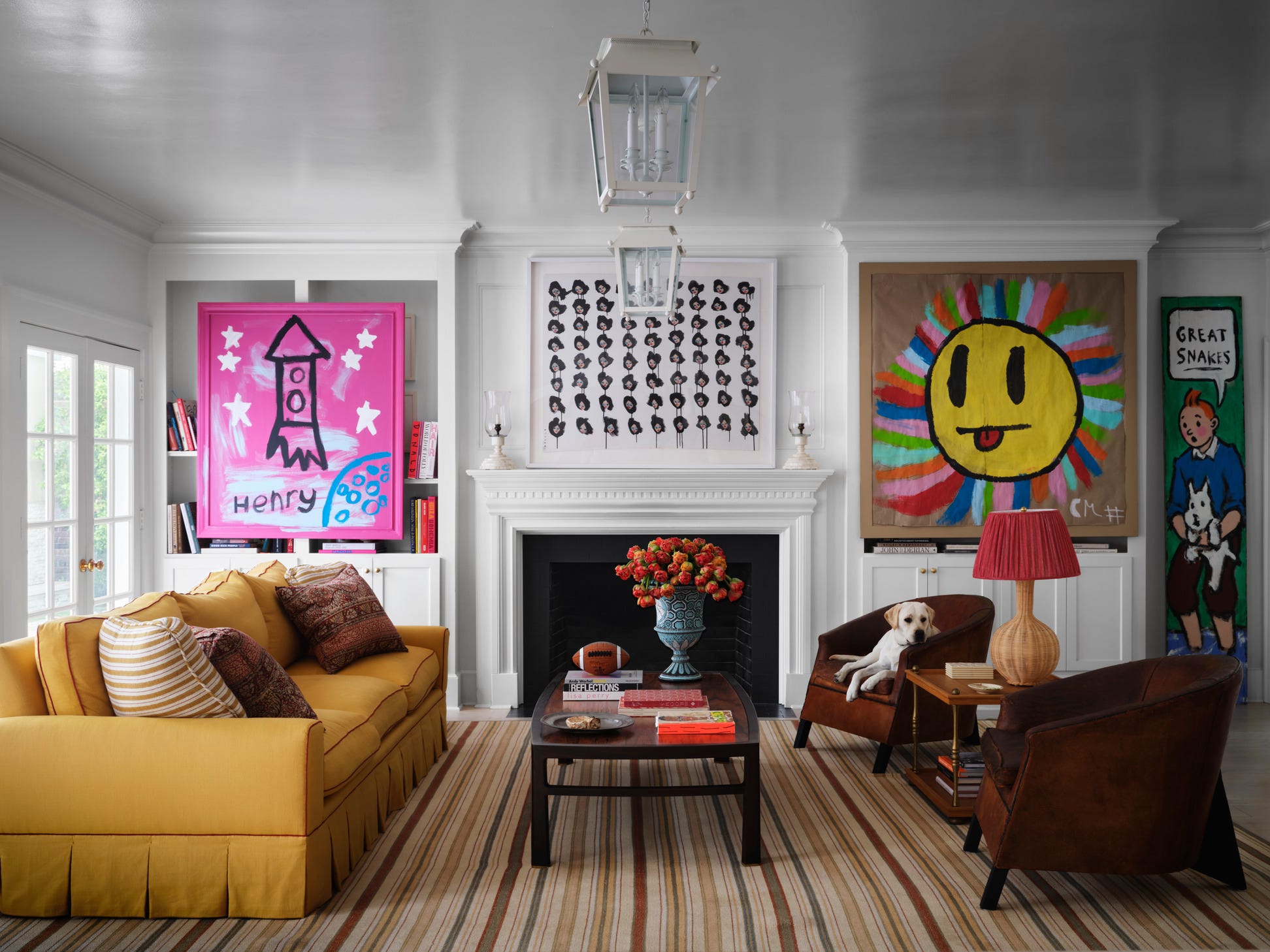 インテリア実例】アーティスト、ドナルド・ロバートソンが暮らす