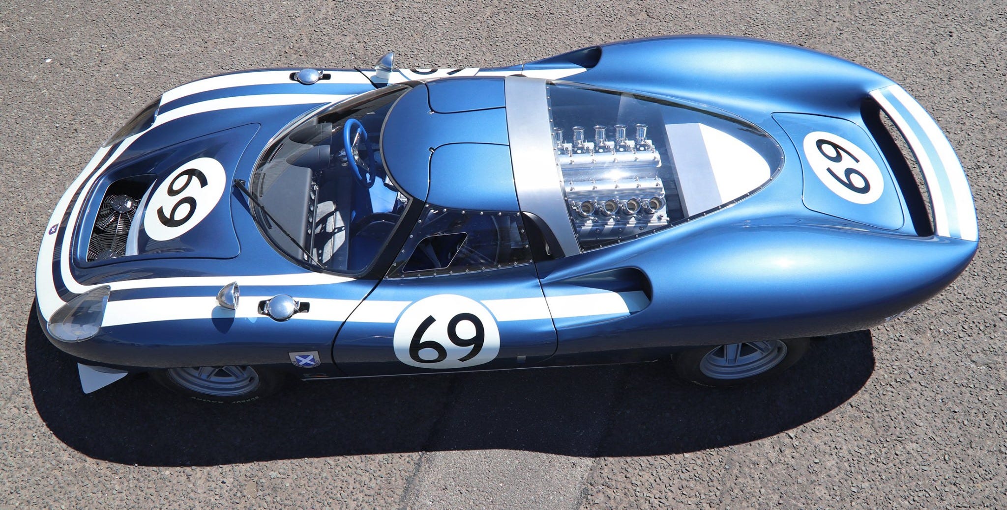 Ecurie Ecosse LM69 Revealed - V-12 Jaguar XJ13 Race Car