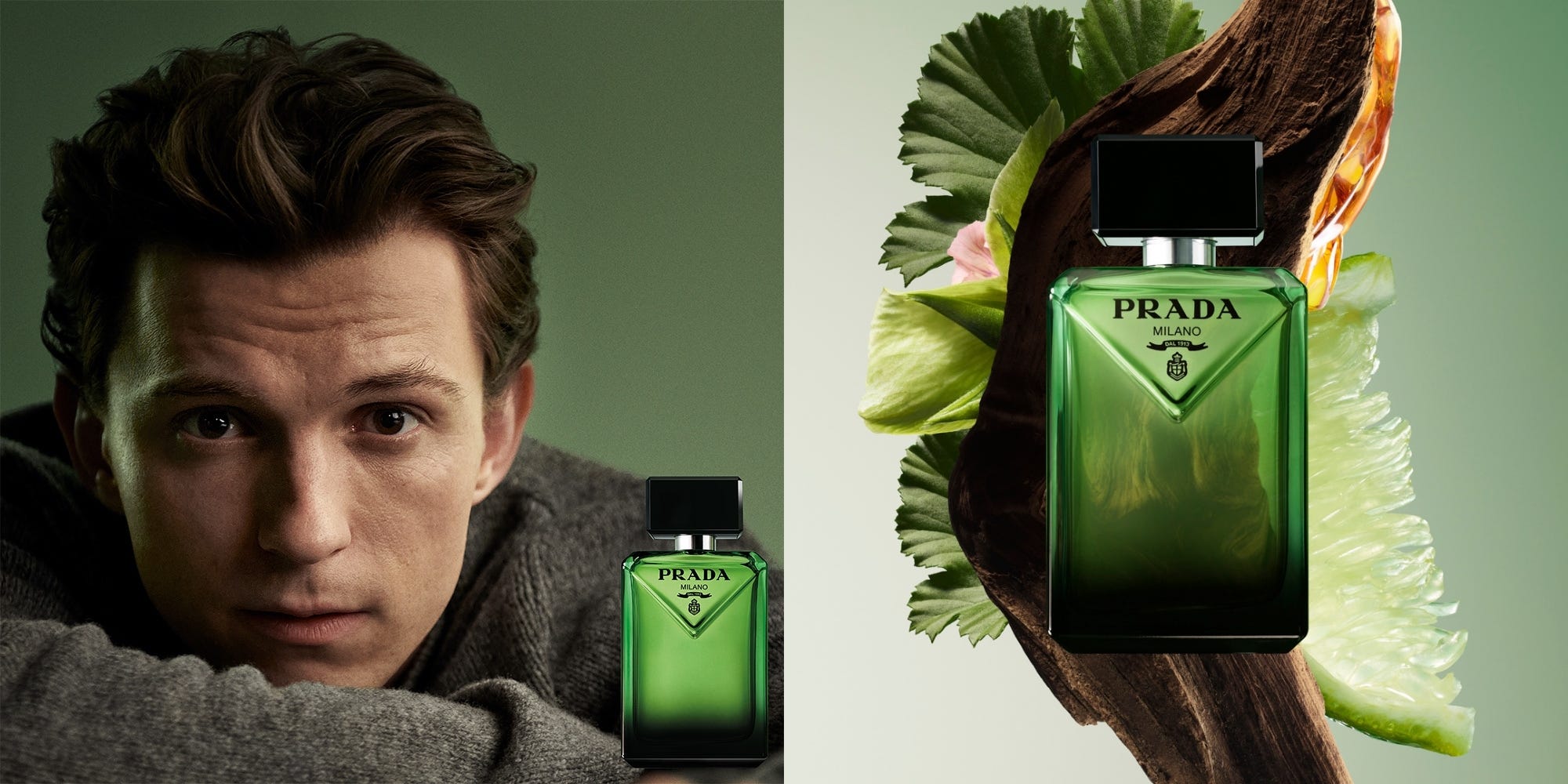 トム・ホランドが、「プラダ ビューティ」の新フレグランス“プラダ