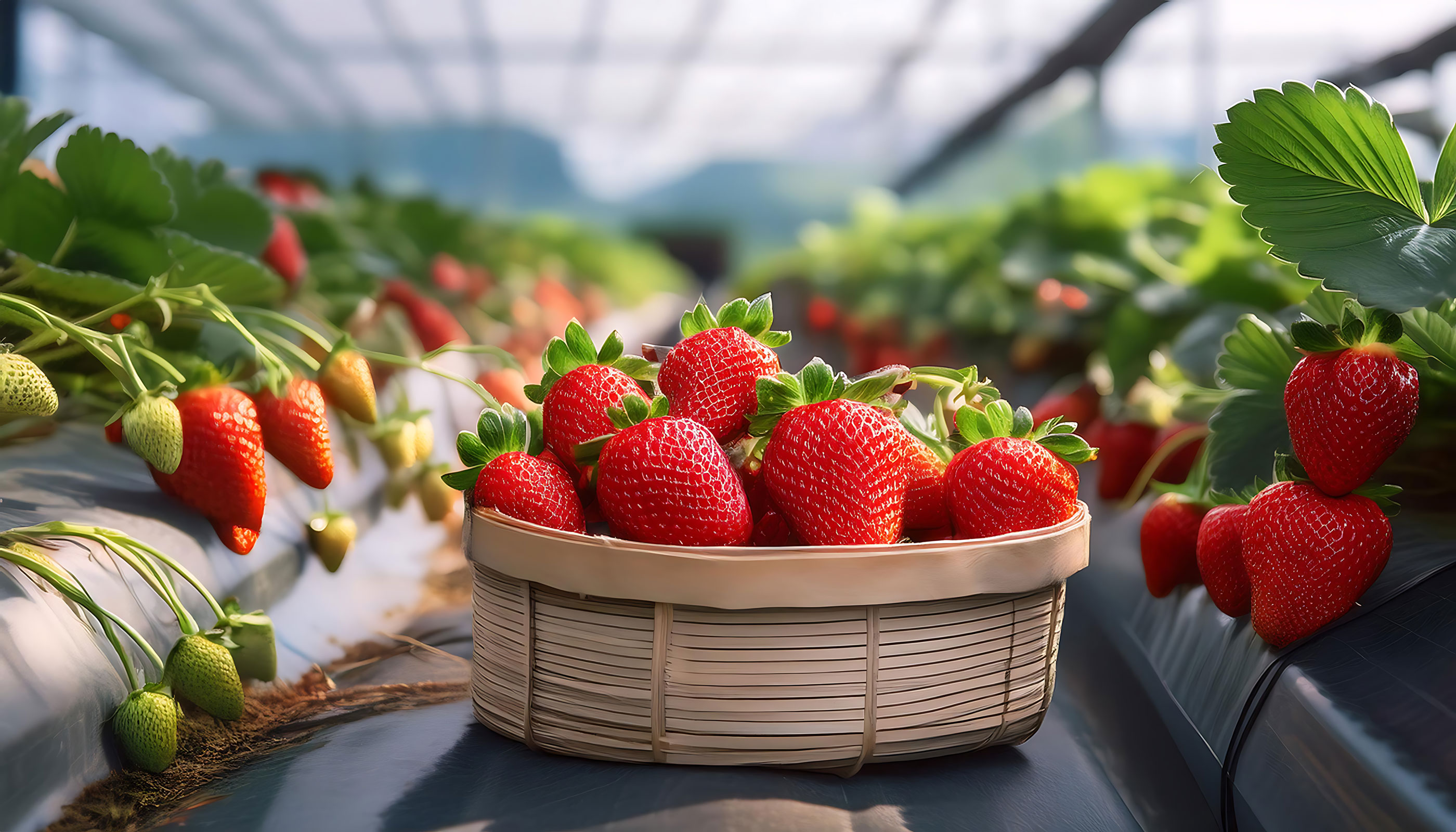 いちご狩りのご案内｜広口苺園