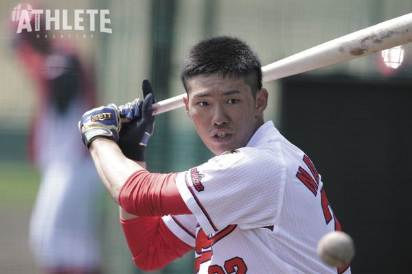 カープ中村奨成の原点「甲子園で結果を出すことができた打撃フォーム