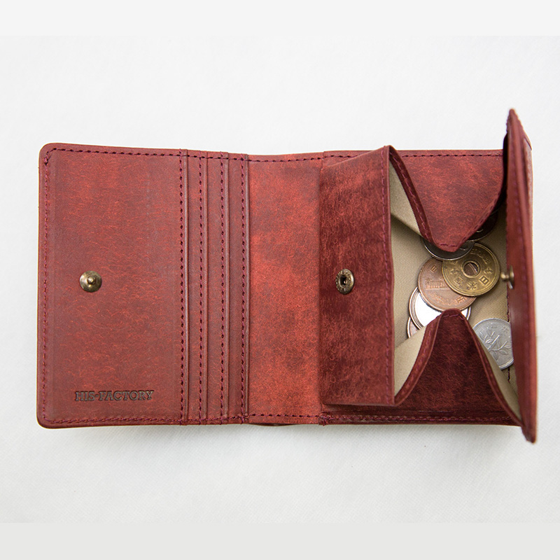 二つ折り財布 coprire | HIS-FACTORY