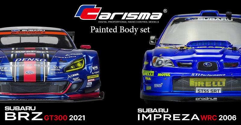 塗装不要！CarismaのハイクオリティなRCカーボディが2種登場 | Hitec