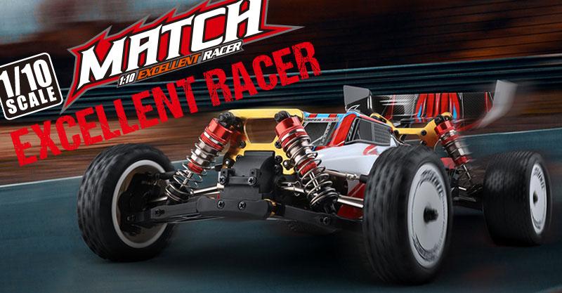 WLtoys Off-Road Carシリーズから主流スケール1/10「MATCH」が登場