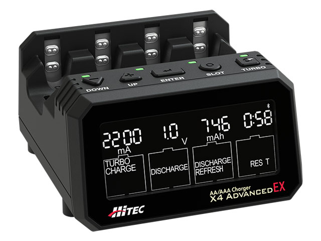 単三/ 単四充電器 AA/AAA Charger X4 Advanced EX ［ AA/AAA