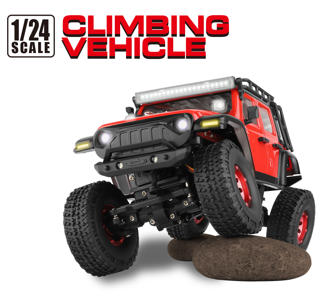 1/24 Scale 4WD Mini Rock Crawler［ CLIMBING VEHICLE ］4WD ミニ