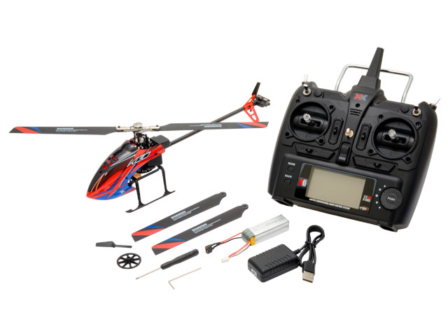 6CH ブラシレスモーター3D6Gシステムヘリコプター［ K130 ］ | Hitec