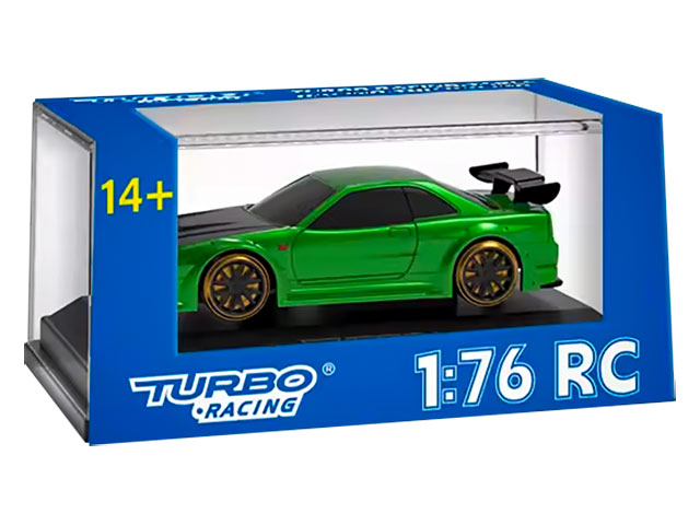 1/76 C66 Green Drift Car［ 1/76スケール C66グリーン ドリフトカー
