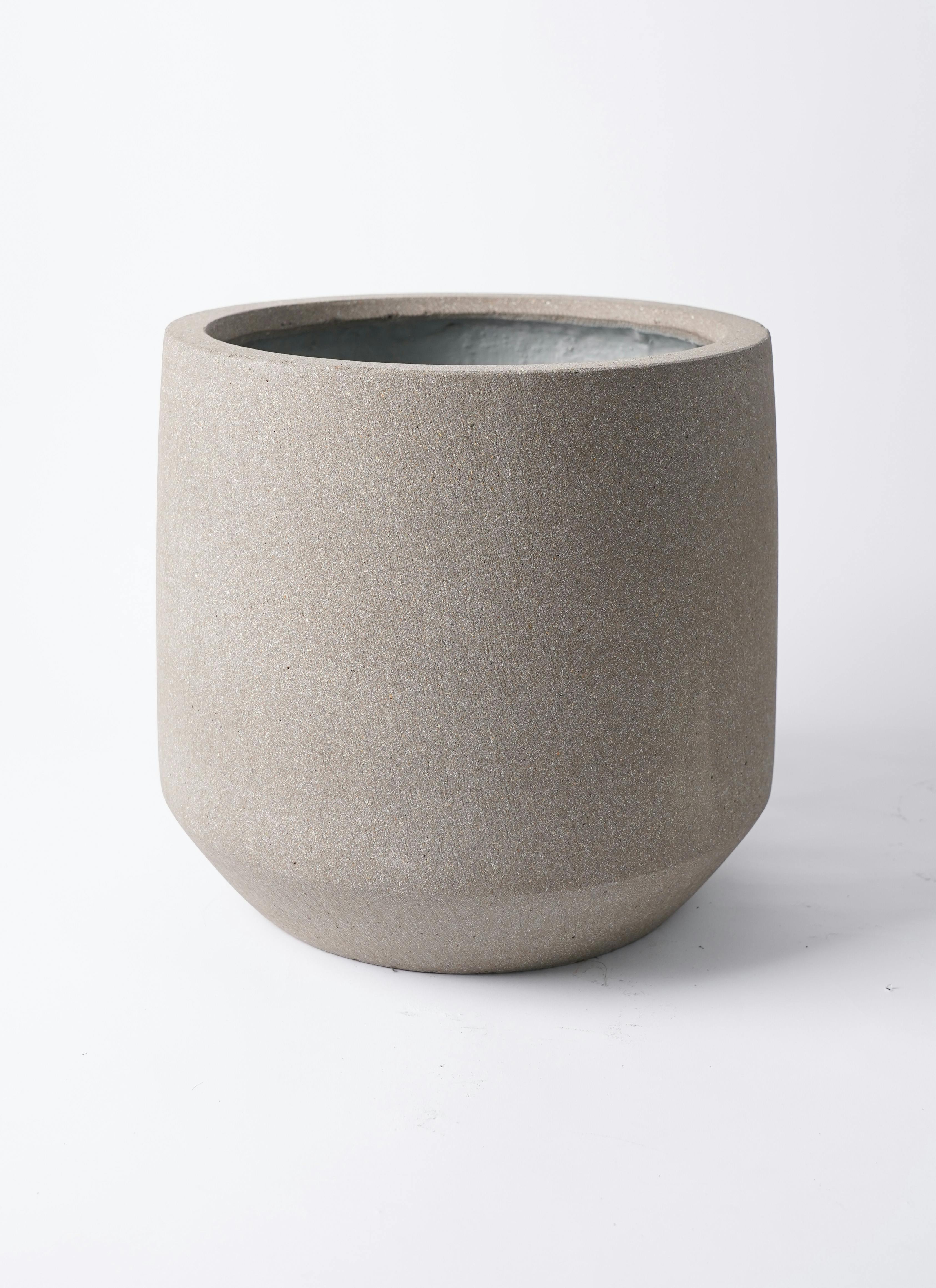 鉢カバー パボ ミドル 10号鉢用 アースブラウン #KONTON FS-PV2C42E