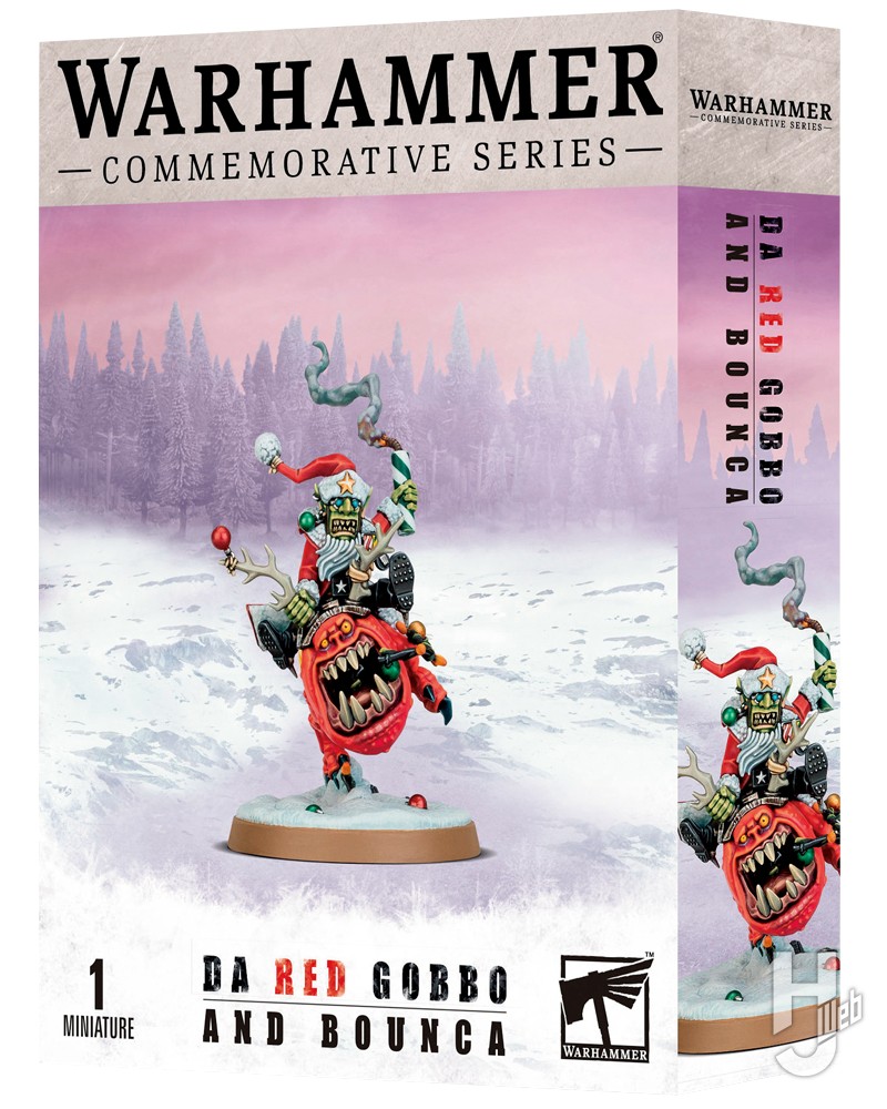 今年のクリスマス限定ミニチュアはこれ！「レッド・ゴッボ（バウンサ