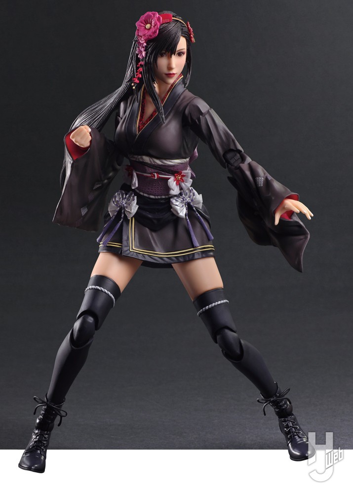 FFⅦリメイク』より異国風ドレスを纏った「ティファ」のフィギュアが