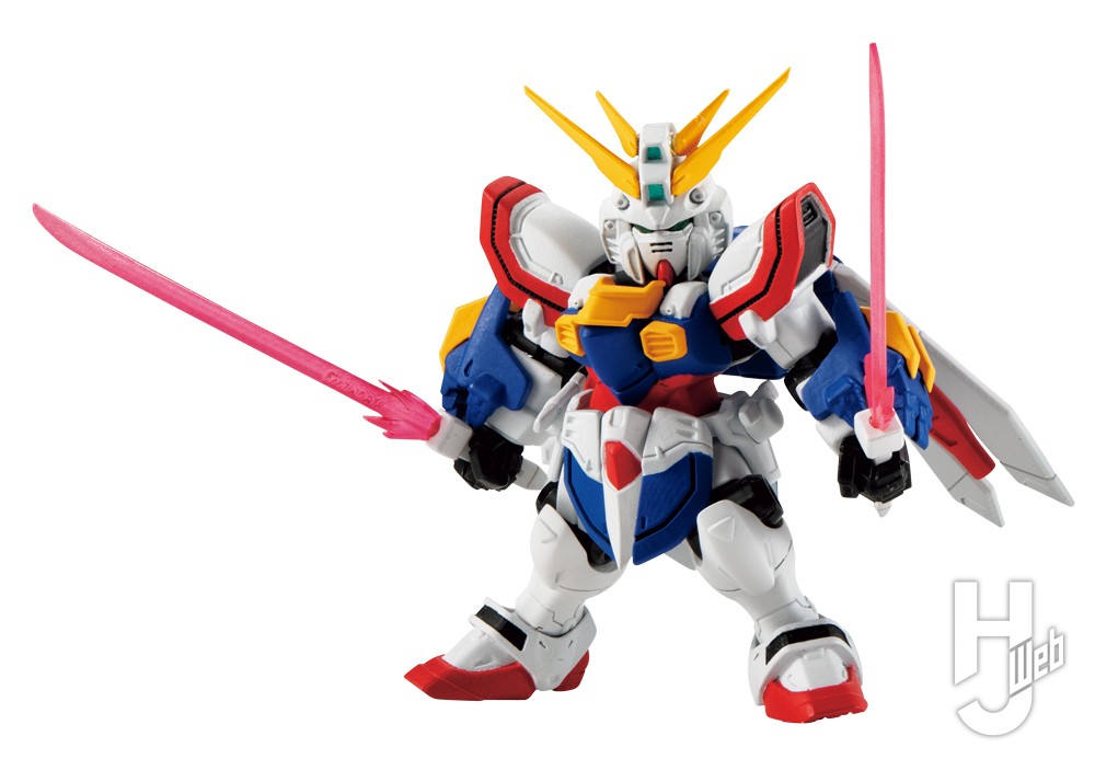 ゴッドガンダム」「マスターガンダム」が豊富なオプションパーツと