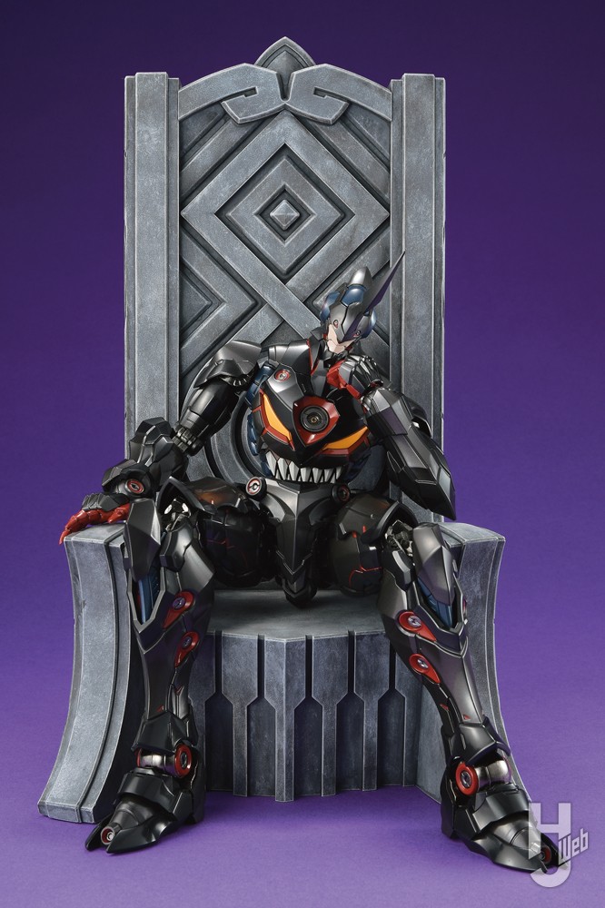 螺旋王搭乗機「ラゼンガン」の合金可動フィギュアが登場！劇中シーン