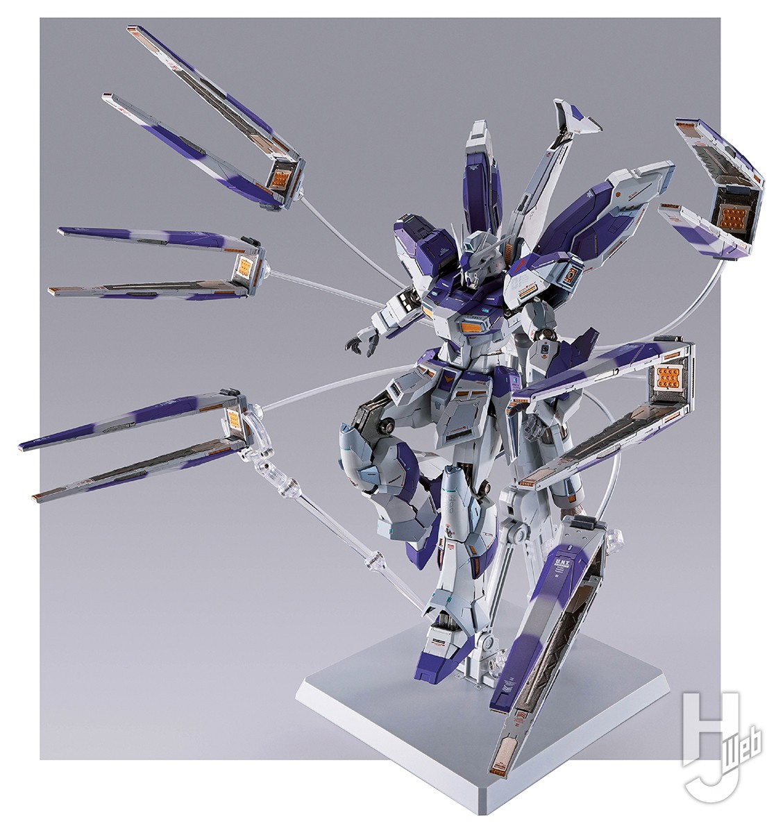 さらなるギミックを公開！「METAL BUILD Hi-νガンダム」 – Hobby JAPAN Web
