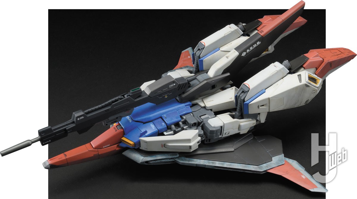 MG Zガンダム作例】劇場版っぽいマッシヴな姿に徹底改修！ 「HJ