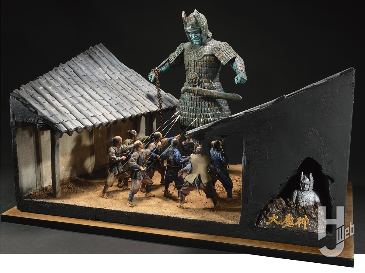 情景王」が作る、ビリケン商会の『大魔神』ディオラマ！ – Hobby JAPAN Web