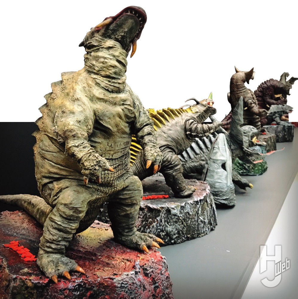 TSUBURAYA EXHIBITION 2022」展示のコモリプロジェクト怪獣ガレージ