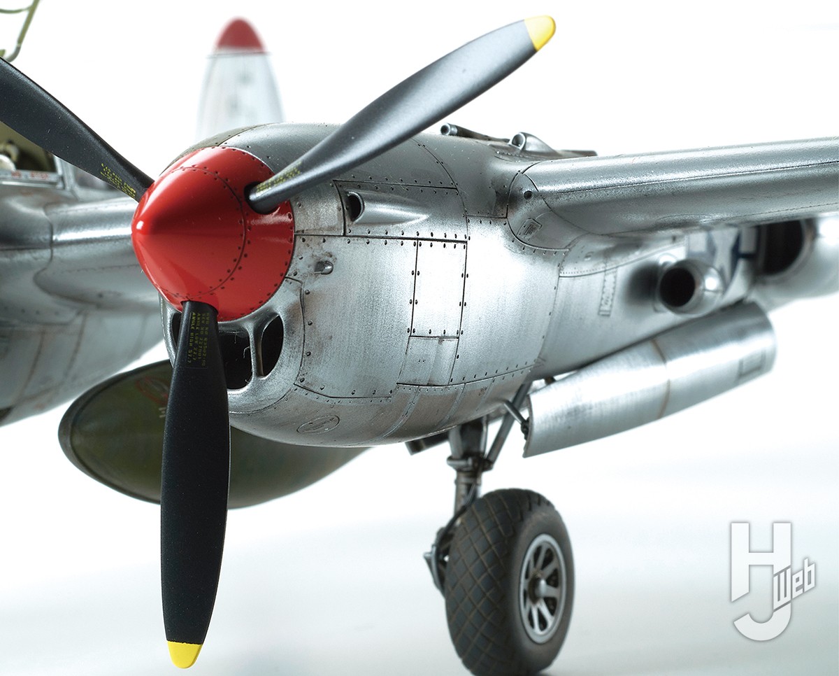 タミヤからP-38ライトニングのJ型がついに登場！【ロッキード P-38J