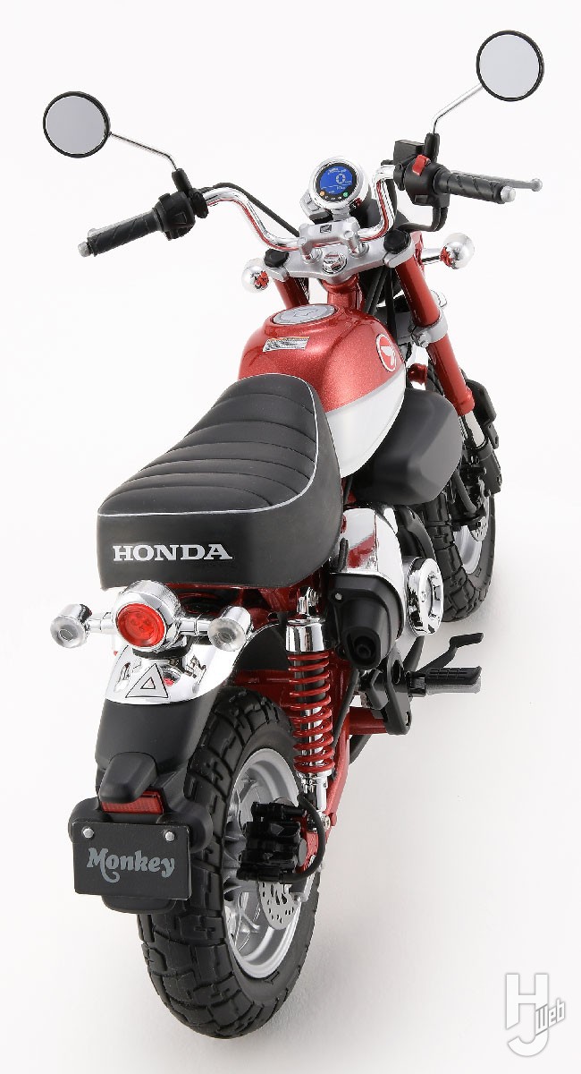 バイク模型が少しの手間で出来映えアップ！ タミヤの「Honda モンキー