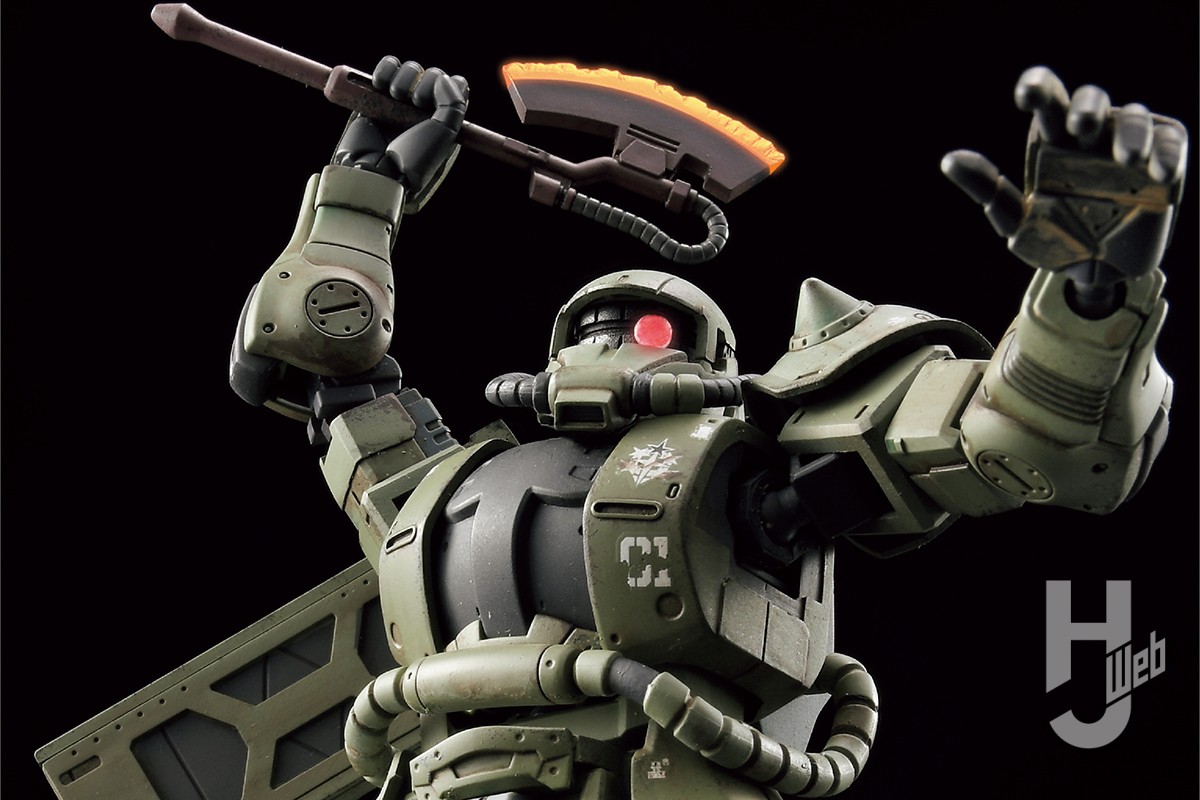 お手軽ウェザリングのすべてがわかる！ HGドアン専用ザクを使って