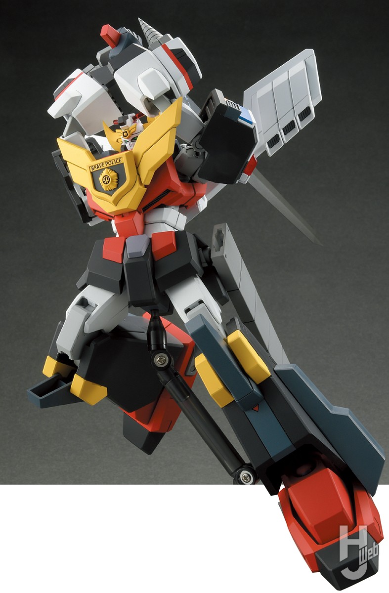 勇者警察ジェイデッカー』の「ファイヤージェイデッカー」を再現