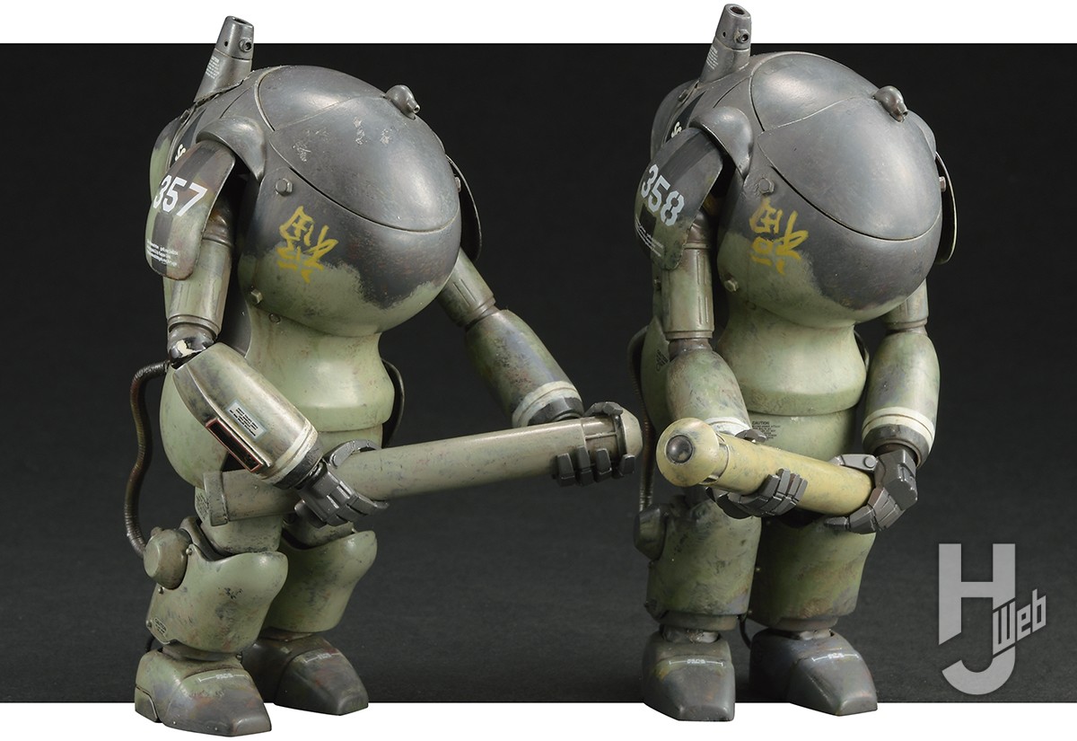 Ma.K.』屈指の人気を誇る突撃用スーツ「A8/R8」プラキットの完成見本