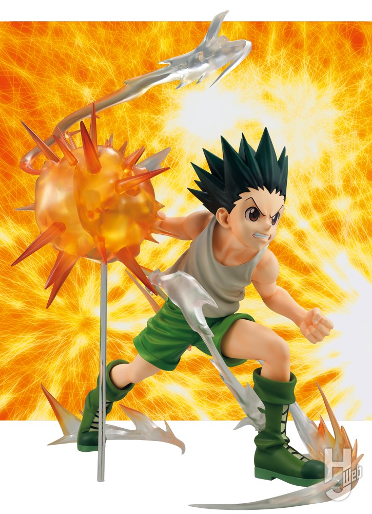 BIGサイズのド迫力！ アニメ『HUNTER×HUNTER』よりゴンとキルアが1/4