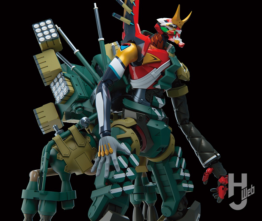 全高は約32.5cm！最終決戦仕様「新2号機α」がフル装備でプラキット化